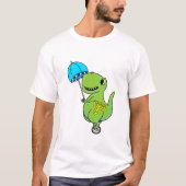 Kinder Dinosaur Umbrella Hanukkah Rex Chanukah Jew T-shirt (Voorkant)