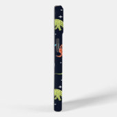 Kinder dinosaurus astronautenpatroon Case-Mate iPhone case (Achterkant / Rechts)