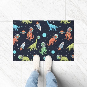 Kinder dinosaurus astronautenpatroon deurmat