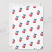 Kinder dinosaurus derde verjaardag kaart (Achterkant)