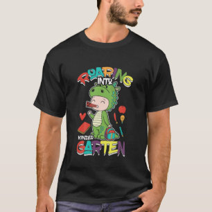Kinder dinosaurus dino voor kinderen Kindergarten T-shirt
