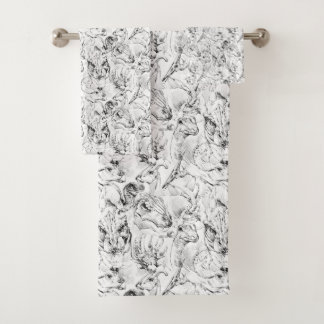 Kinder dinosaurus handdoek set