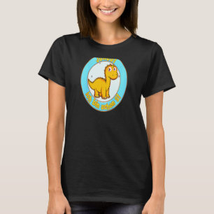 Kinder dinosaurus Ich bin Schon Drei Duits I Am Al T-shirt