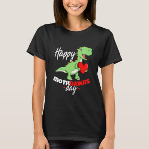 Kinder dinosaurus mama Happy Moederdag van Toddle T-shirt