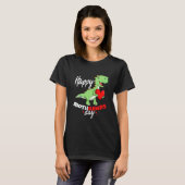 Kinder dinosaurus mama Happy Moederdag van Toddle T-shirt (Voorkant volledig)