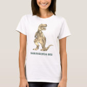 Kinder Dinosaurus Party Moeder Mamasaurus T-shirt (Voorkant)