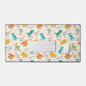 Kinder dinosaurus reispatroon bureaumat (Keyboard & Muis)