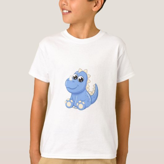 Kinder Dinosaurus Shirt (Voorkant)