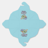 Kinder Dinosaurus Verjaardag Bedankdoosjes (Ongevouwen)