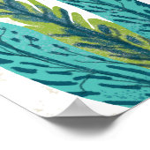 Kinder Dinosaurus Verjaardagsfeestje Welkom Poster (Hoek)