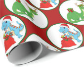 Kinder dinosauruspartij cadeaupapier (Rol Hoek)