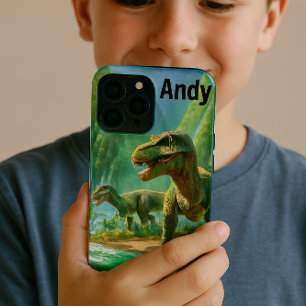 Kinder dinosaurussen Case-Mate iPhone case