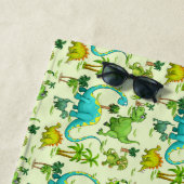 Kinder dinosaurussen strandlaken (In situ)