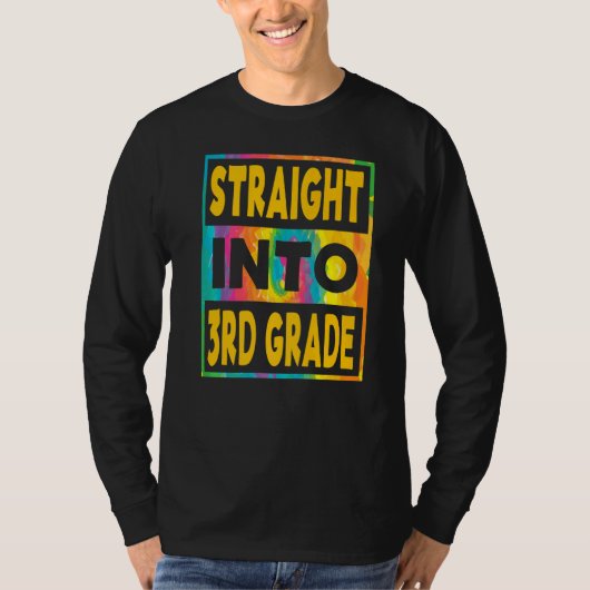 Kinder direct in 3e klas eerste dag van derde gr t-shirt (Voorkant)