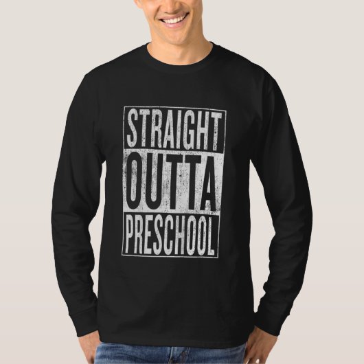 Kinder directe schoolverlaters t-shirt (Voorkant)