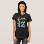 Kinder Dit kleine monster is 12 jaar oud 12e geboo T-shirt (Voorkant volledig)