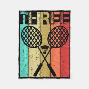 Kinder Dminton 3 Verjaardag Jongen Meisje Dminton  Fleece Deken