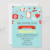 Kinder Doctor Uitnodiging (Voorkant)