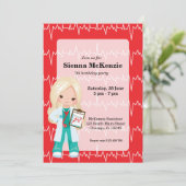 Kinder dokter kaart (Staand voorkant)