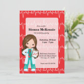 Kinder dokter kaart (Staand voorkant)