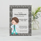 Kinder dokter kaart (Staand voorkant)