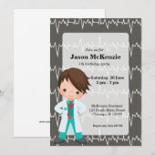 Kinder dokter kaart (Voorkant / Achterkant)