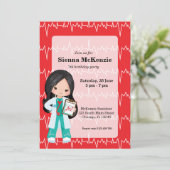 Kinder dokter kaart (Staand voorkant)