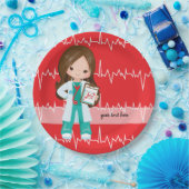 Kinder dokter papieren bordje (Feest)