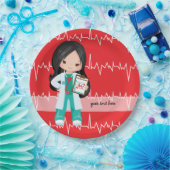 Kinder dokter papieren bordje (Feest)