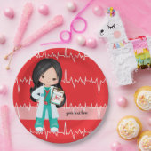 Kinder dokter papieren bordje (Feest)