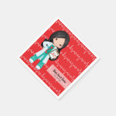 Kinder dokter servet (Hoek)