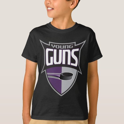 Kinder, donkere T-shirt verticale Sjabloon - Geper (Voorkant)