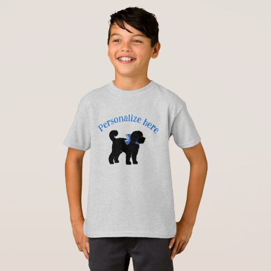 Kinder Doodle Dog T-shirt (Voorkant volledig)
