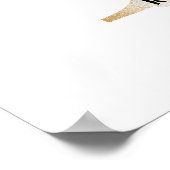 Kinder Dragon Custom Naam Monogram R Kwekerij Kame Poster (Hoek)