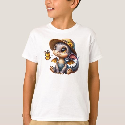 Kinder Dragon T-shirt (Voorkant)