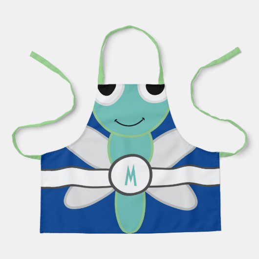 Kinder dragonfly Apron Schort (Voorkant)