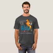 Kinder DreamWorks Spirit Riding Free Run Wild T-shirt (Voorkant volledig)