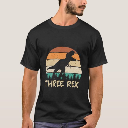 Kinder drie drie dagen na drie dagen na geboorte c t-shirt (Voorkant)
