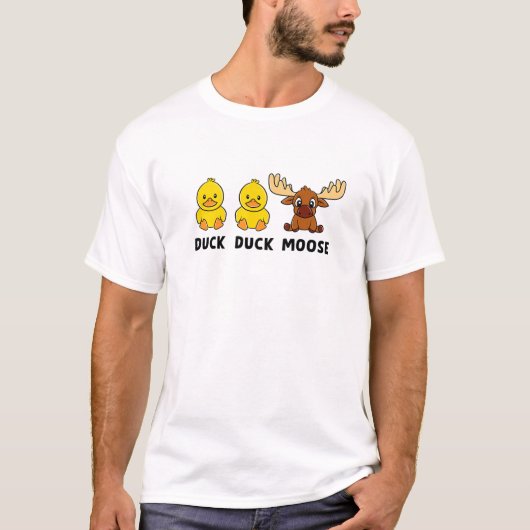 Kinder Duck Duck Moose Boy Girl T-shirt (Voorkant)