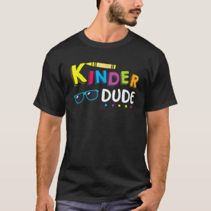 Kinder Dude Grappige Leerkracht Eerste Dag Peuter T-shirt