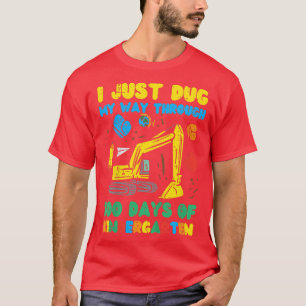 Kinder duik door 100 dagen kindertuin D T-shirt