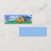 Kinder dummyprofielkaarten mini visitekaartje (Voorkant / Achterkant)