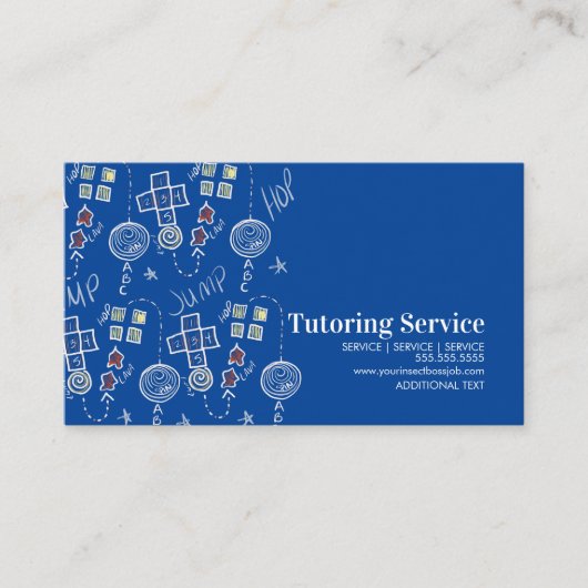 Kinder educatie visitekaartje (Voorkant)