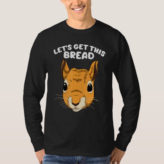 Kinder eekhoornfeeder laat dit lezen t-shirt (Voorkant)