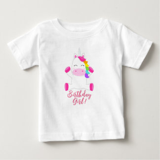 Kinder Eenhoorn Gold Eyes Horn T-shirt Verjaardag