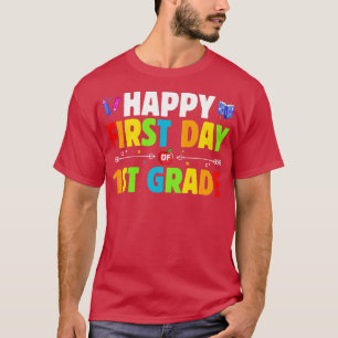 Kinder eerste dag van de eerste klas - terug naar t-shirt