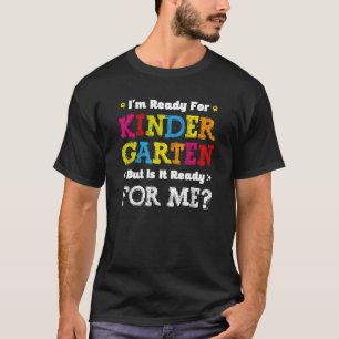Kinder eerste dag van het kindermeisje t-shirt
