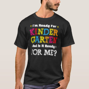 Kinder eerste dag van het kindermeisje t-shirt