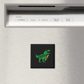 Kinder Eerste Dag van Pre K Saurus Trex Meisjes Jo Magneet (Insitu (Vaatwasser))
