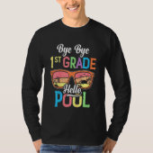 Kinder eerste graad Hallo pool leraar student - zo T-shirt (Voorkant)